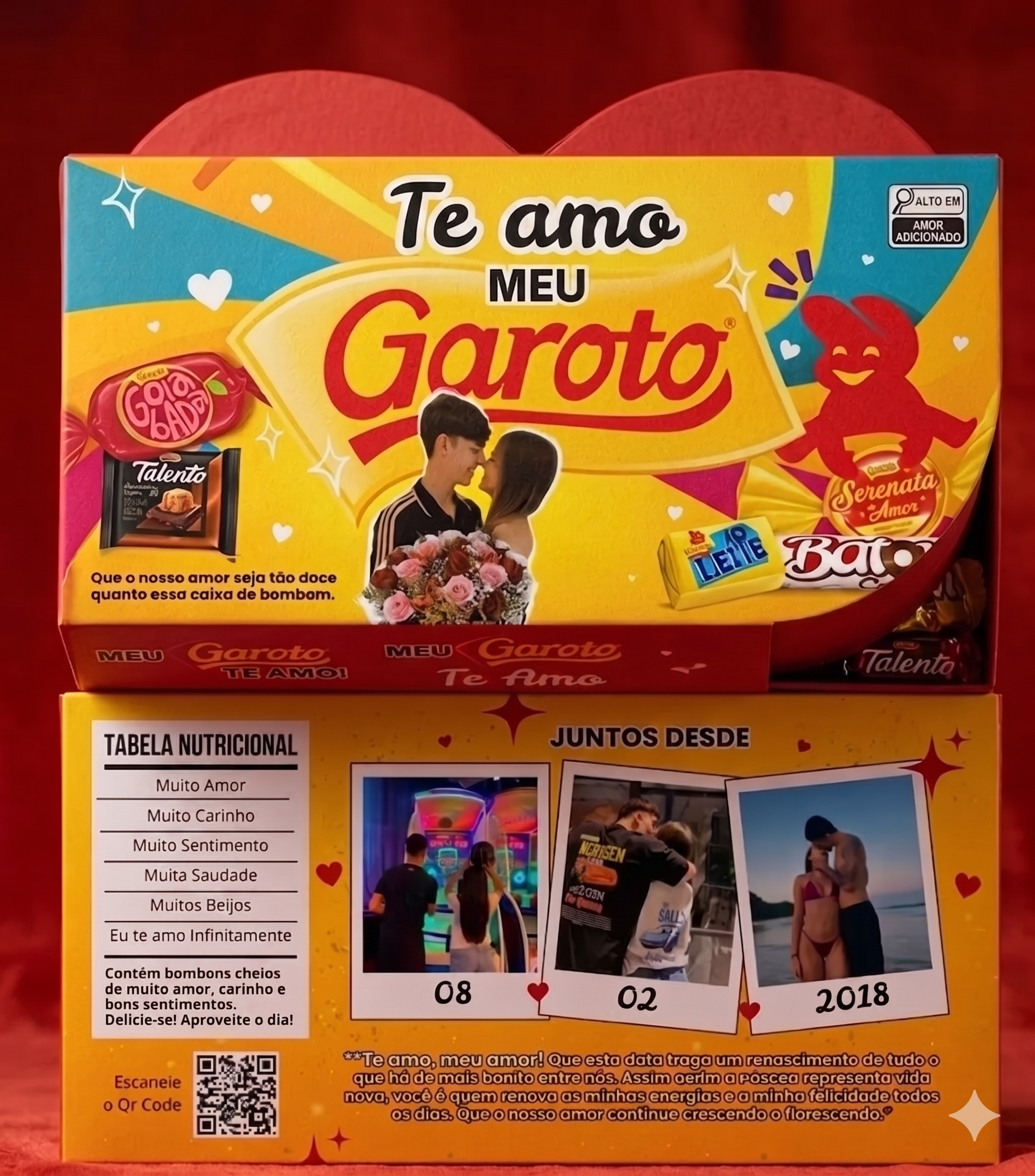 Caixa personalizada